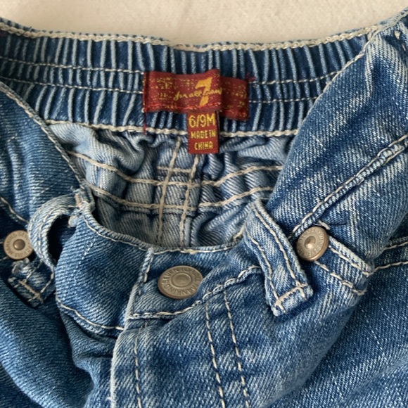 Unisex Baby Denim Bottoms size 6-9m - Picture 3 of 4